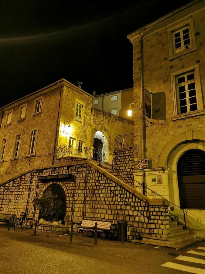 Ferienwohnung Aux Pieds Du Chateau Tournon-sur-Rhone Exterior foto